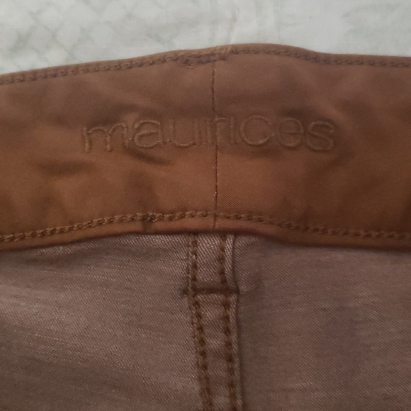 Maurices camel colored skinny jeans size 14W - Picture 4 of 4